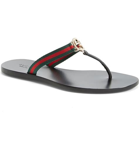 womens gucci flipflops|Gucci flip flops nordstrom.